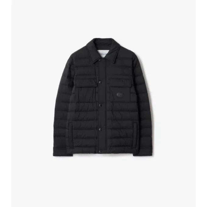 Vadderad overshirt i nylon Vadderad overshirt i nylon