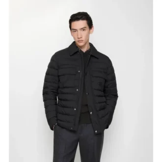 Vadderad overshirt i nylon Vadderad overshirt i nylon
