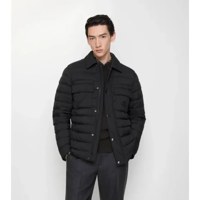 Vadderad overshirt i nylon Vadderad overshirt i nylon
