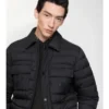 Vadderad overshirt i nylon Vadderad overshirt i nylon