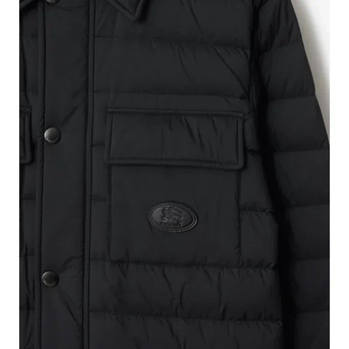 Vadderad overshirt i nylon Vadderad overshirt i nylon