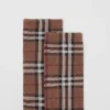 Vintage Check Intarsia-strumpor i bomulls- och kashmirblandning Vintage Check Intarsia-strumpor i bomulls- och kashmirblandning