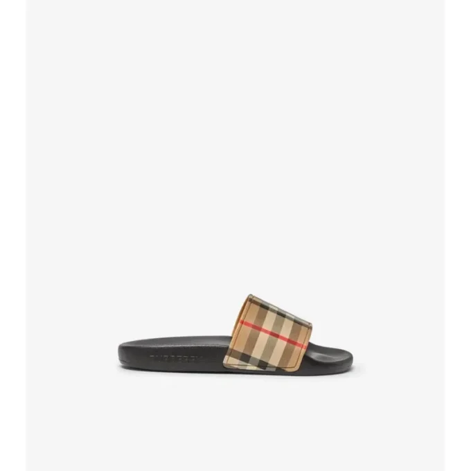Vintage Check-mönstrade sandaler Vintage Check-mönstrade sandaler