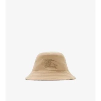 Vändbar bucket hat i bomull