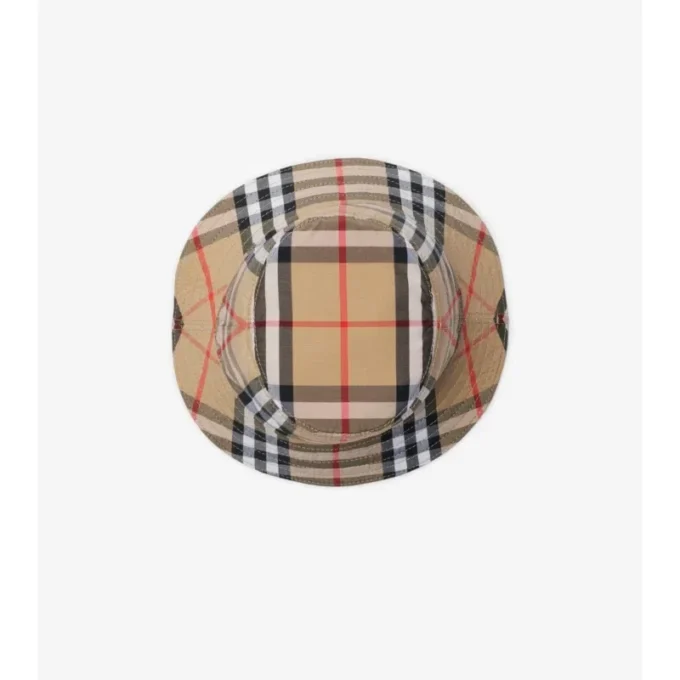 Vändbar bucket hat i bomull Vändbar bucket hat i bomull