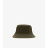 Vändbar bucket hat i Gabardine Vändbar bucket hat i Gabardine