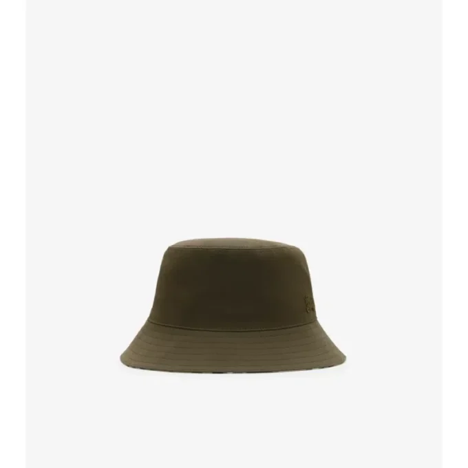 Vändbar bucket hat i Gabardine Vändbar bucket hat i Gabardine