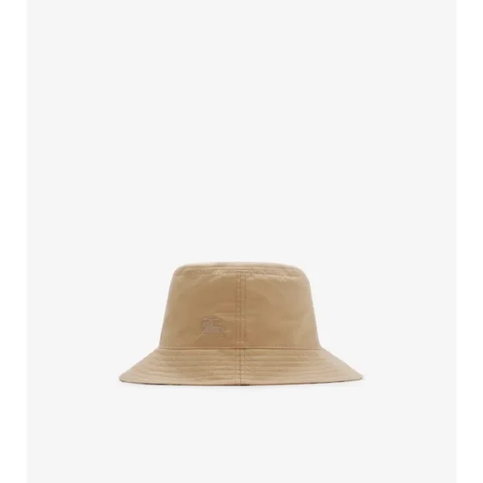 Vändbar bucket hat i Gabardine Vändbar bucket hat i Gabardine