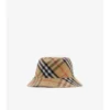Vändbar bucket hat i Gabardine Vändbar bucket hat i Gabardine