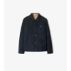 Vändbar quiltad overshirt i nylon Vändbar quiltad overshirt i nylon