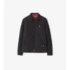 Vändbar quiltad overshirt i nylon Vändbar quiltad overshirt i nylon