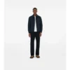 Vändbar quiltad overshirt i nylon Vändbar quiltad overshirt i nylon