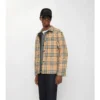 Vändbar quiltad overshirt i nylon Vändbar quiltad overshirt i nylon