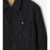 Vändbar quiltad overshirt i nylon Vändbar quiltad overshirt i nylon