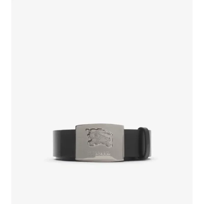 Vändbart skärp med rutmönster och Square Knight-stämpel Vändbart skärp med rutmönster och Square Knight-stämpel