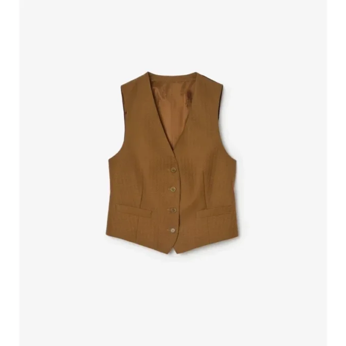 Väst i ull och mohair Väst i ull och mohair