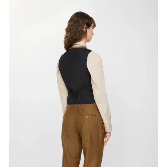 Väst i ull och mohair Väst i ull och mohair