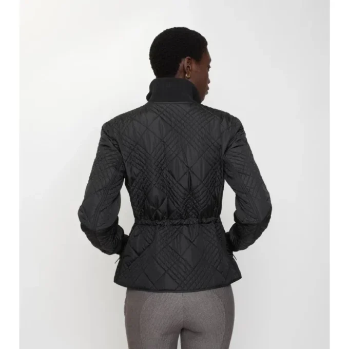 Wakerley-jacka i nylon med mikrorutmönster Wakerley-jacka i nylon med mikrorutmönster